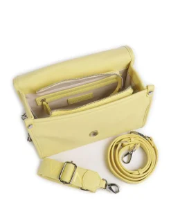 Sirah Re Schultertasche Lederimitat gelb