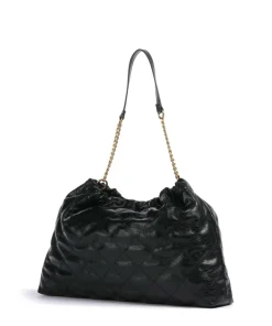 Sirin Beuteltasche Lederimitat schwarz