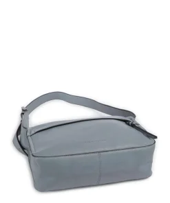 Sky Sheep Natural S Schultertasche Schafsleder blaugrau