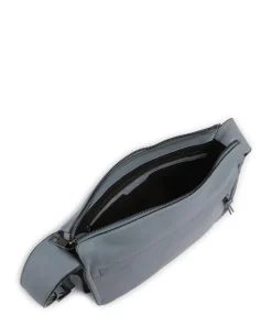 Sky Sheep Natural S Schultertasche Schafsleder blaugrau