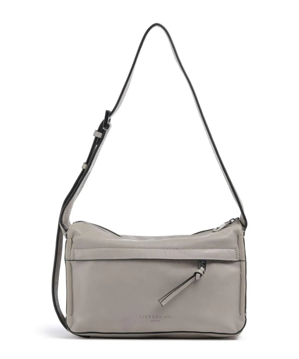 Sky Sheep Natural S Schultertasche Schafsleder grau