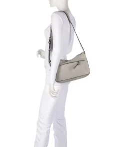 Sky Sheep Natural S Schultertasche Schafsleder grau