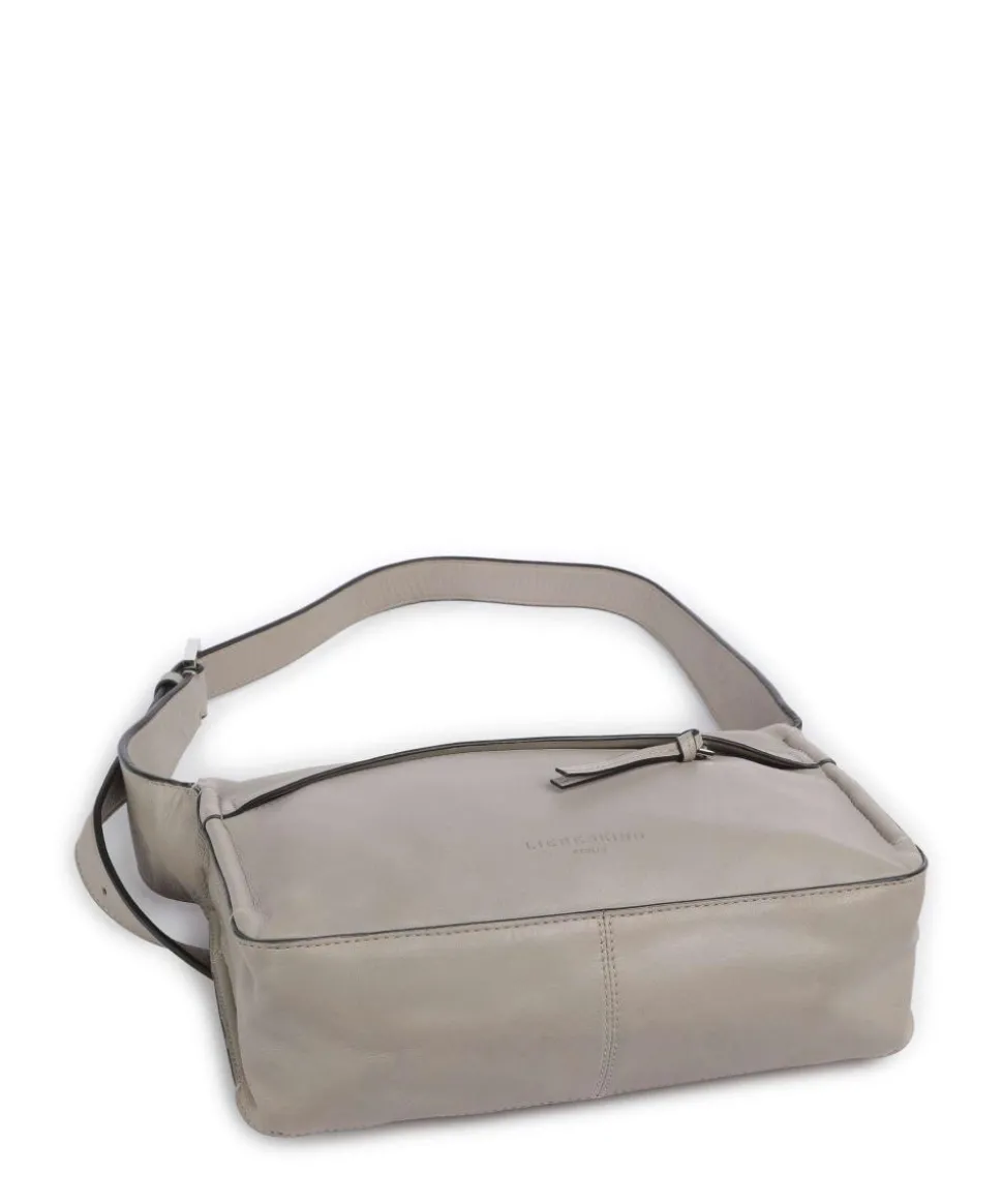 Sky Sheep Natural S Schultertasche Schafsleder grau