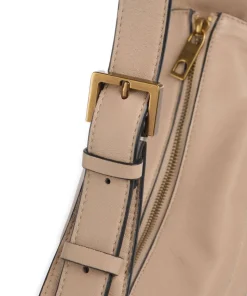 Sky Sheep Natural S Schultertasche Schafsleder beige