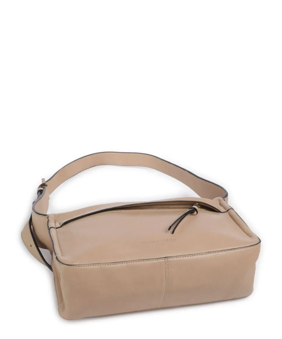 Sky Sheep Natural S Schultertasche Schafsleder beige