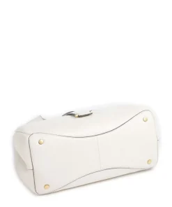 Sloane Street Handtasche genarbtes Rindsleder elfenbein