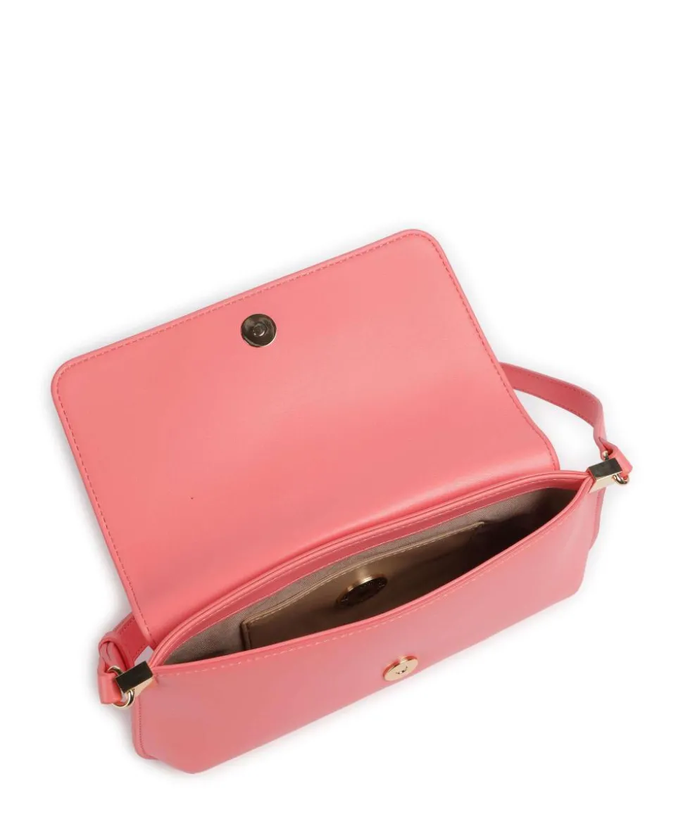 Smart Daily Schultertasche Lederimitat rosa