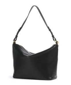 Sofi Beuteltasche fein genarbtes Rindsleder schwarz