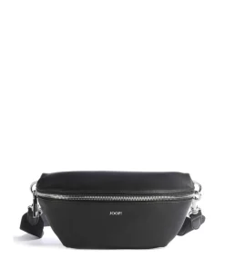 Sofisticato 1.0 Isabella Gürteltasche fein genarbtes Rindsleder schwarz