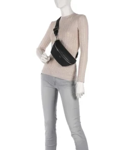 Sofisticato 1.0 Isabella Gürteltasche fein genarbtes Rindsleder schwarz