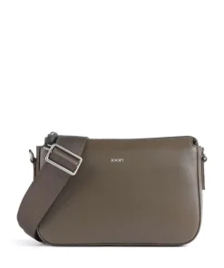 Sofisticato 1.0 Jasmina Umhängetasche fein genarbtes Leder braun