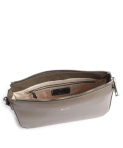 Sofisticato 1.0 Jasmina Umhängetasche fein genarbtes Leder braun