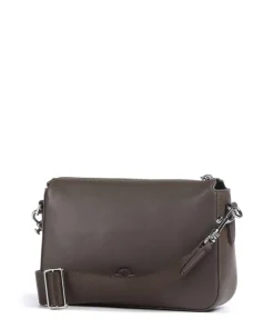 Sofisticato 1.0 Jasmina Umhängetasche fein genarbtes Leder taupe