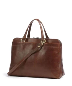 Soft Handtasche fein genarbtes Rindsleder braun