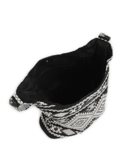 Soft Luxury Beuteltasche Baumwolle weiß/schwarz