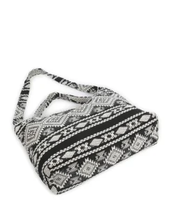 Soft Luxury Shopper Baumwolle schwarz/weiß