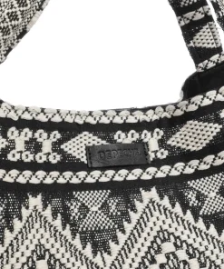 Soft Luxury Shopper Baumwolle schwarz/weiß