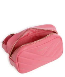 Soft Matelassé Gürteltasche weiches Rindsleder pink