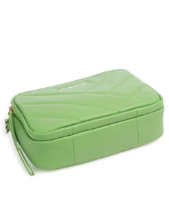 Soft Matelassé Umhängetasche weiches Rindsleder grün