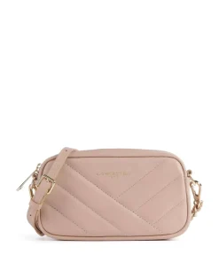 Soft Matelassé Umhängetasche weiches Rindsleder altrosa