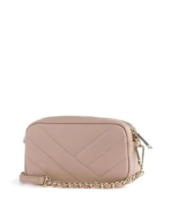 Soft Matelassé Umhängetasche weiches Rindsleder altrosa