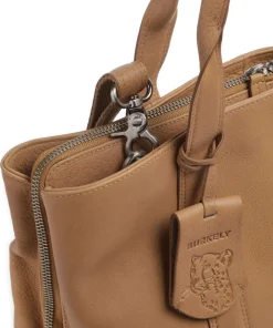 Soft Skylar Aktentasche 13″ genarbtes Leder hellbraun