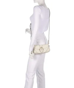 Soho 25 Schultertasche fein genarbtes Leder elfenbein