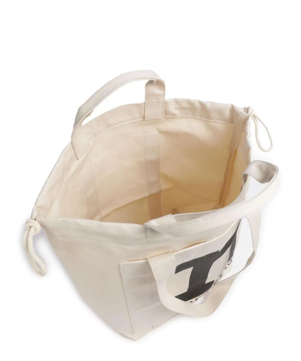 Solid Mono City Shopper Canvas natur