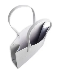 Soocon Shopper Lederimitat hellgrau