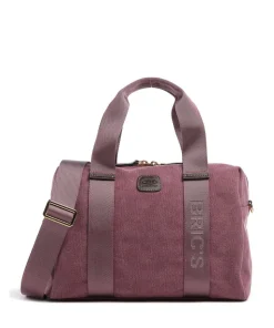 Sorrento Handtasche Canvas brombeer