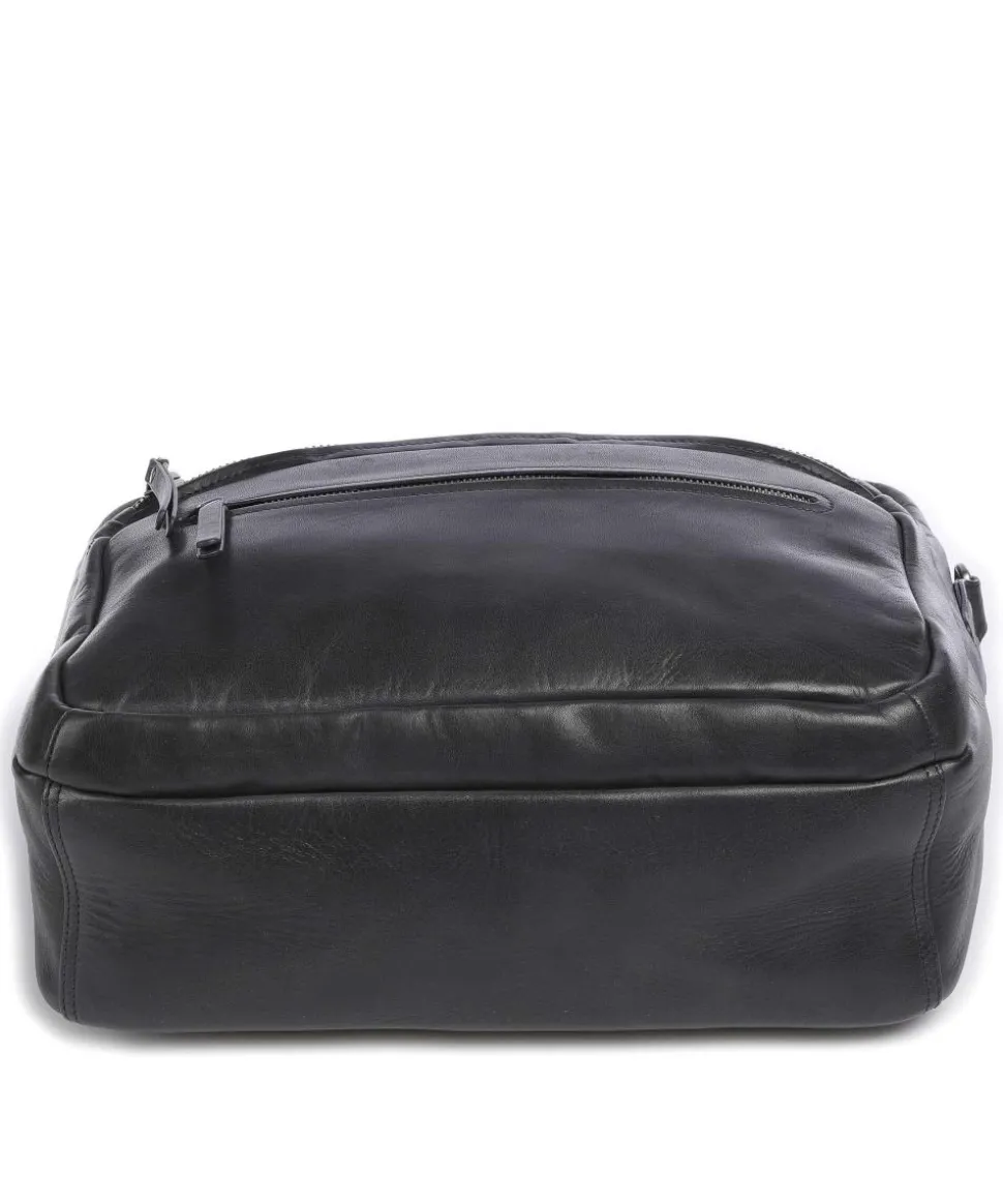 Soundcheck Synthesizer Aktentasche 15″ genarbtes Rindsleder dunkelblau