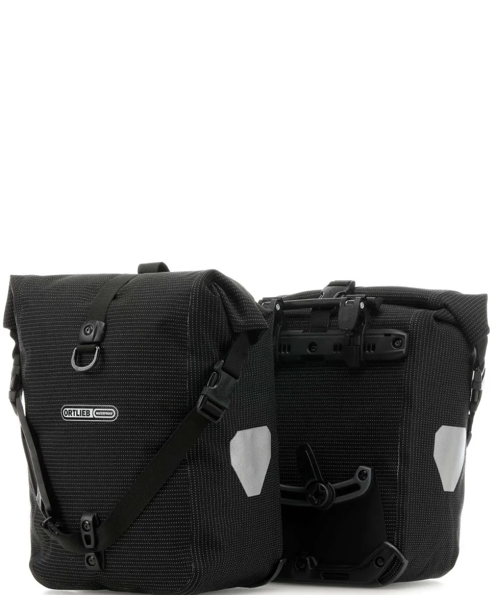 Sport-Roller High Visibility QL2.1 Set Gepäcktasche Cordura Polyester schwarz