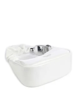 Squeeze Handtasche Lederimitat weiß