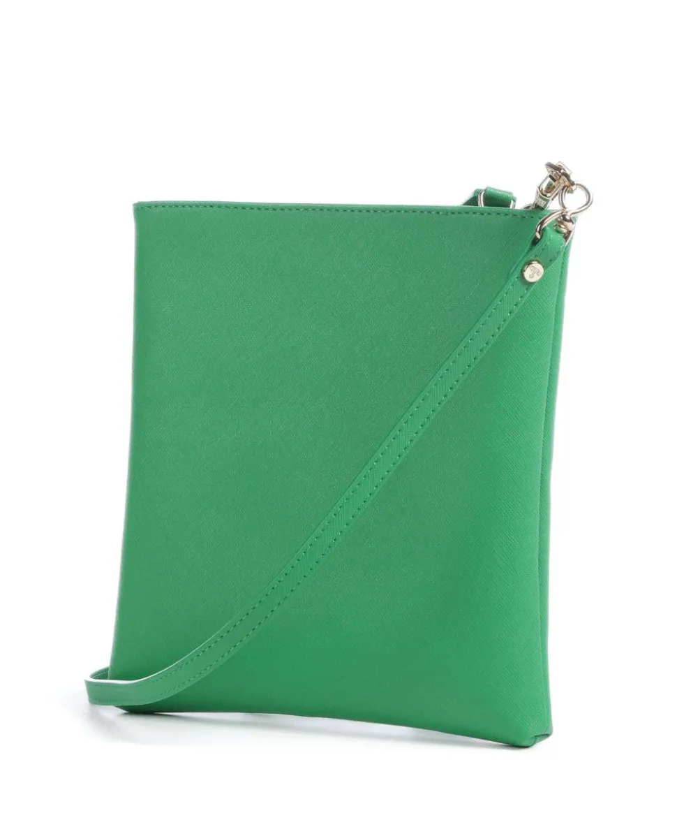 Squire Square Saffiano Biogreen Umhängetasche Lederimitat grün