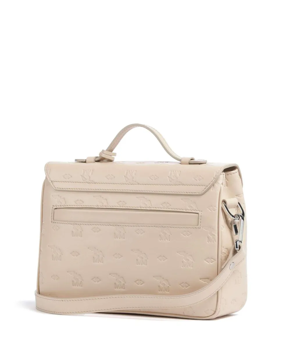 Stampato Marly Handtasche Kalbsleder beige