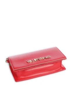 Stefany Schultertasche Lederimitat rot