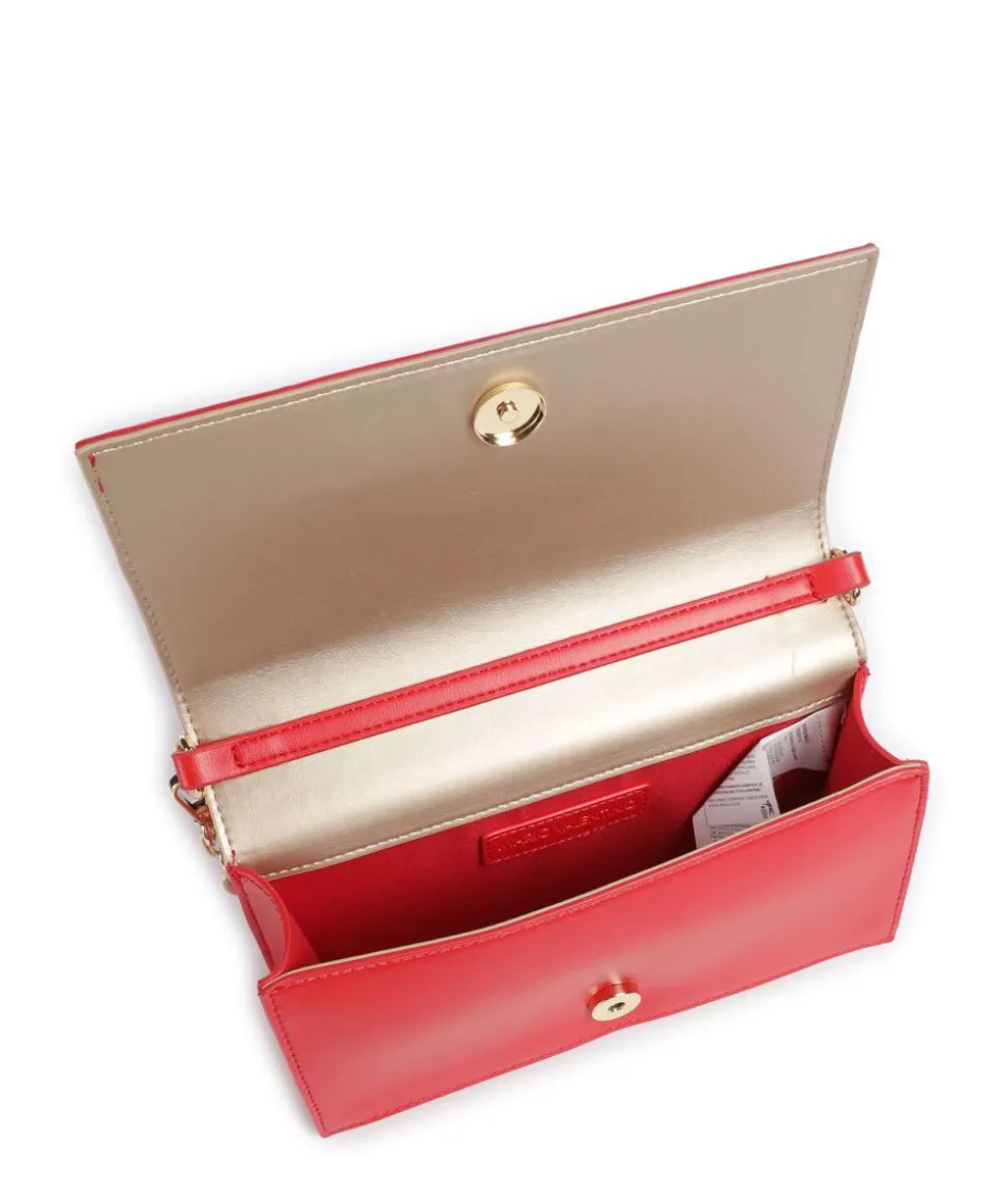 Stefany Schultertasche Lederimitat rot