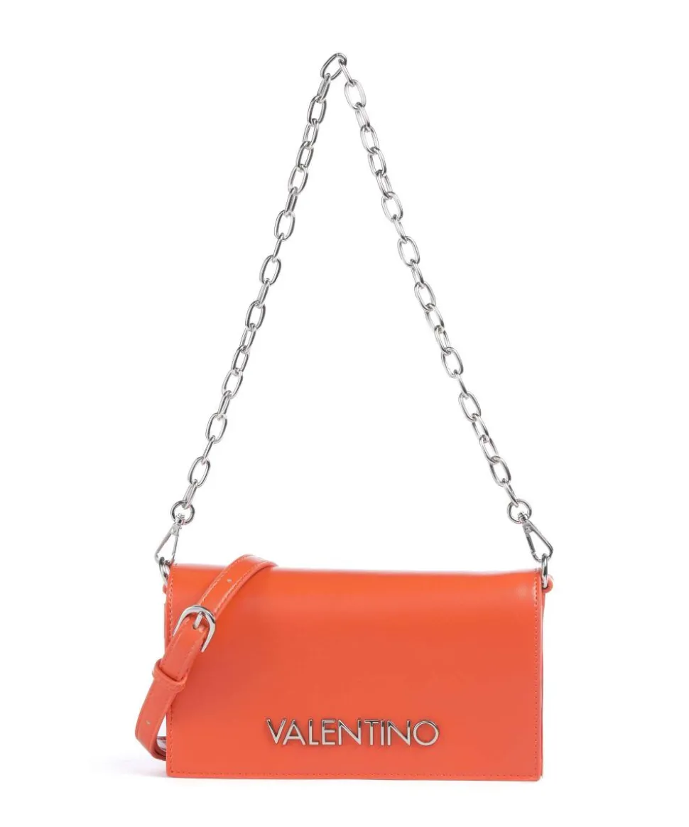 Stefany Schultertasche Lederimitat orange