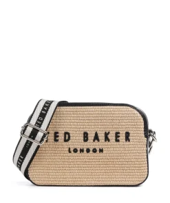 Stelio Umhängetasche Polypropylen, Rindsleder natur/schwarz