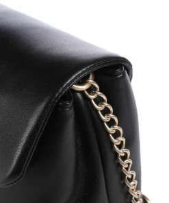 Stella Umhängetasche Lederimitat schwarz