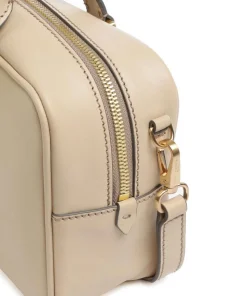 Stodo Handtasche fein genarbtes Rindsleder beige