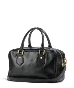 Stodo Handtasche fein genarbtes Rindsleder schwarz