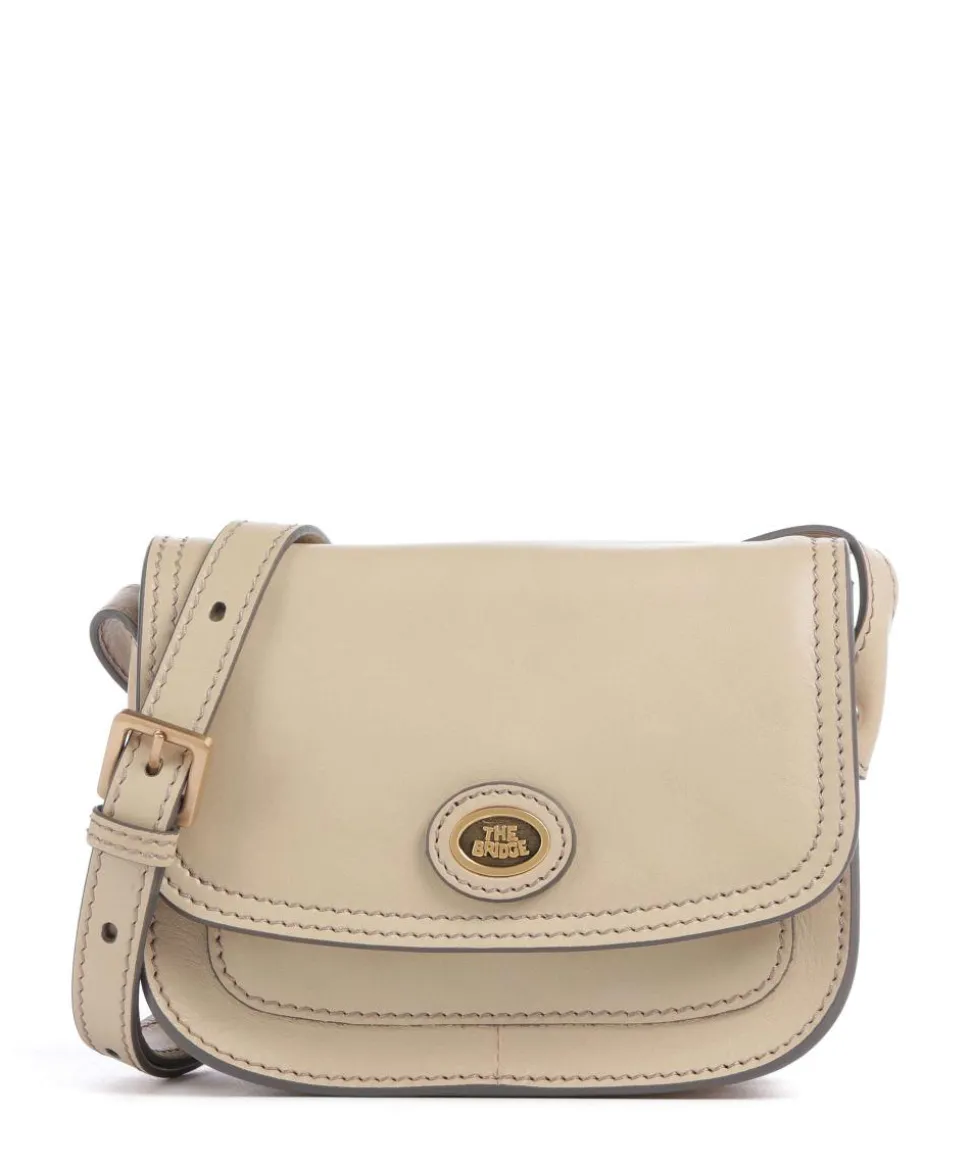 Stodo Umhängetasche fein genarbtes Rindsleder beige