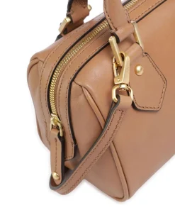 Story Donna Handtasche fein genarbtes Rindsleder hellbraun