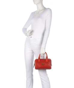 Story Donna Handtasche fein genarbtes Rindsleder hellrot