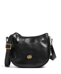 Story Donna Umhängetasche fein genarbtes Rindsleder schwarz