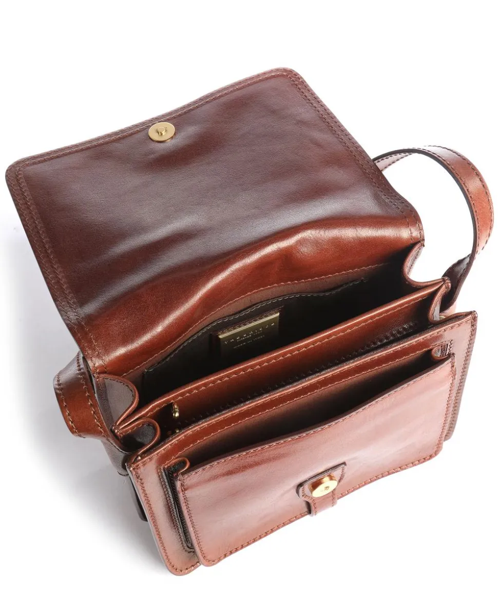 Story Donna Umhängetasche Leder braun