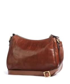 Story Donna Umhängetasche Leder braun