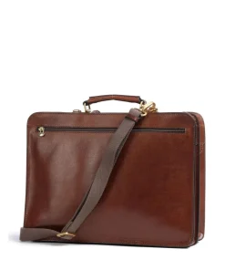 Story Uomo Aktentasche fein genarbtes Rindsleder braun