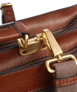 Story Uomo Aktentasche fein genarbtes Rindsleder braun